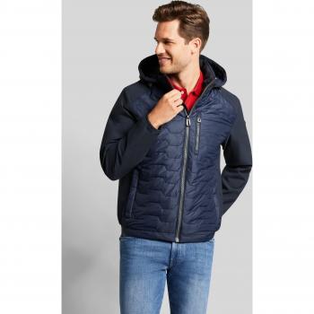 Bugatti Blouson, Kapuze abnehmbar, marine