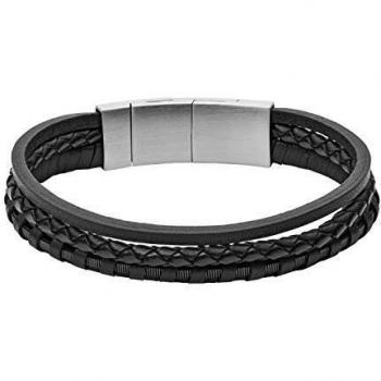 Bracelet Homme Fossile Poly-Rangs