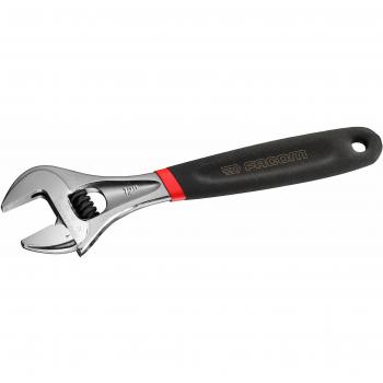 Herramienta de Mecanizado 306 mm (12 in) FACOM – Llave Ajustable con Acero Cromado y Revestimiento Comfort Grip