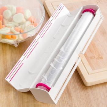 Kitchen Plastic Wrap Organizer