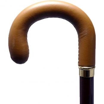 European Heritage Walking Cane – Made in Italy, Gold Trim
