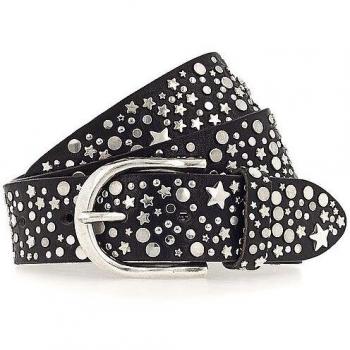 Ceinture cuir STERORA B.Belt noire 100
