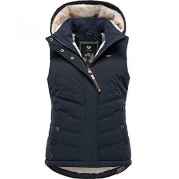 Outdoor‑Steppweste Ragwear Hesty – Damen, S, Blau