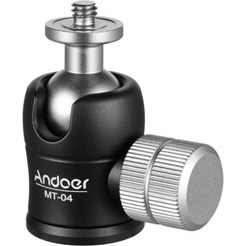 Mini Rotule Andoer pour Canon Nikon Sony