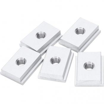 5Pcs Aluminum Alloy M8 T-Slot Nuts for Woodworking Jigs