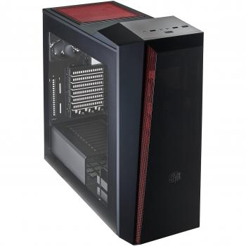 MasterBox 5T Torre Media ATX/Micro‑ATX/mini-ATX nero e rosso