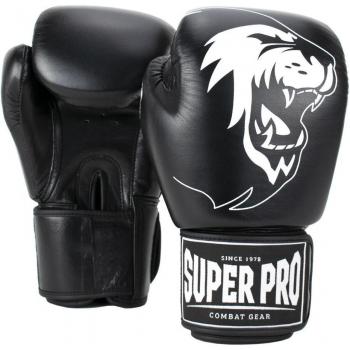 Guante de Combate Leather SE Black & White