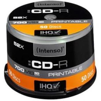 Disco Compacto Intenso CD-R 700 MB/80 Minutos Impresión