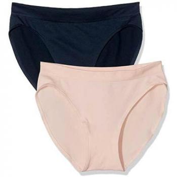 Unno DIM Braguita Básica Sin Costuras Pack x2, Rosa