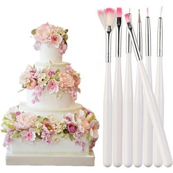 Baker’s Delight Brush Pack – 7‑Piece Fondant & Cake Decorating Kit