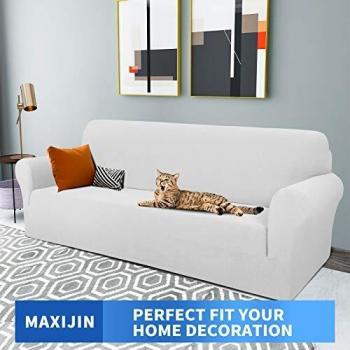 MAXIJIN Super Stretch Non Slip Sofa Cover for Dogs