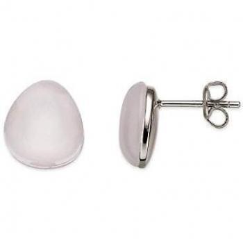 Xenox Damen-Ohrstecker WONDERLAND aus 925er Sterlingsilber mit Schmuckstein