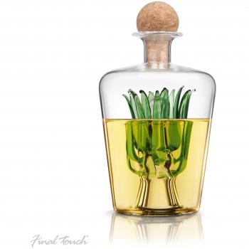 Final Touch Agave Tequila Dekanter mit Korkstopfen – 850 ml