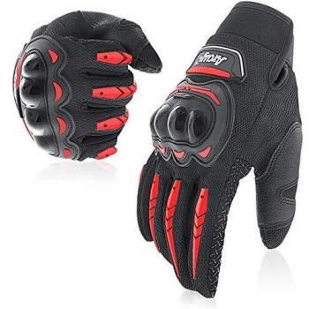 Guanti Motocross Anykuu Strato Protetto in PVC