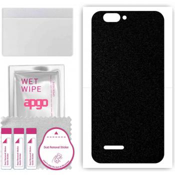 Sharp R1S Matte Black Wrap Film Back Cover