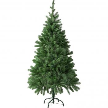 Tectake® Weihnachtsbaum, verschiedene Größen, künstlich, inklusive Metallständer mit Kunststoffkappen
