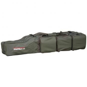 Suretti obal na pruty dvoukomorový 145 cm zelená