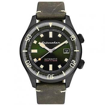 SPINNAKER Automatic 42 mm Green Leather Men's Timepiece SP‑5062‑04