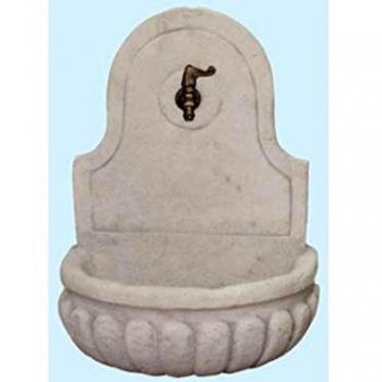 Fontana A Parete DecoGarden Giada Manufatto In Granulato Di Pietra