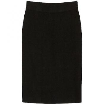 MARC O'POLO Unifarbener Rock Schwarz Damen 36