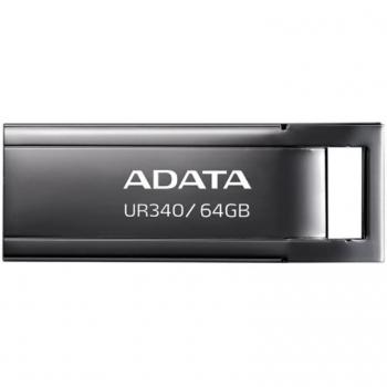 AData Royal UR‑340 64 GB USB Flash Drive (AROY‑UR340‑64GBK)