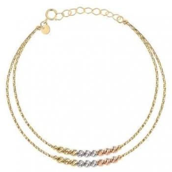 CHRIST Armband 585er Gelbgold, Weißgold, Roségold