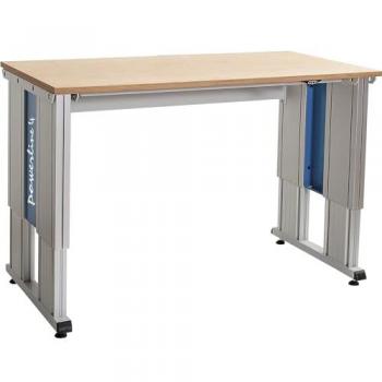 Heavy Duty Electric Height‑Adjustable Table, Beech Multiplex – Bedrunka+Hirth