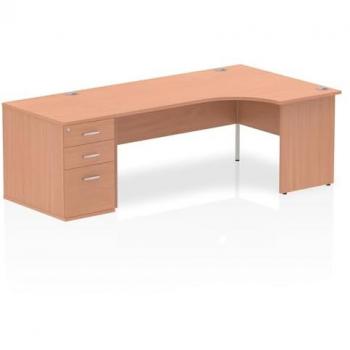 Impulse 1800 Right Hand Panel End Workstation 800 Pedestal B