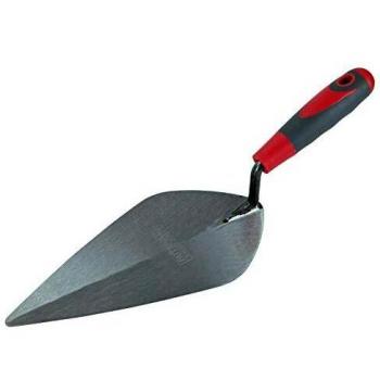 Faithfull FAISGTB10L London Pattern Brick Trowel Soft Grip Handle 10in