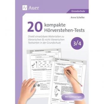 20 kompakte Hörverstehen-Tests für Klasse 3/4