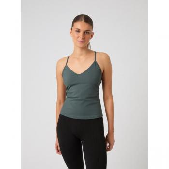 Björn Borg Studio Rib Strap Tank Green