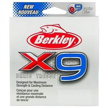 Berkley X9 Treccia 0.14mm 150m Verde Fluo