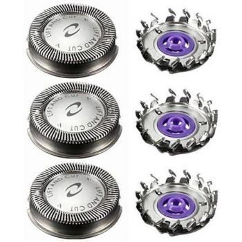 SANQ 3-Piece Shaver Head Replacement Kit