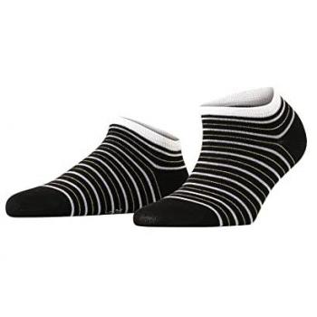 Falke Calze da Donna Nero Strisce Luminose 35-38