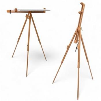 Artina Chevalet Portable en Bois Hêtre