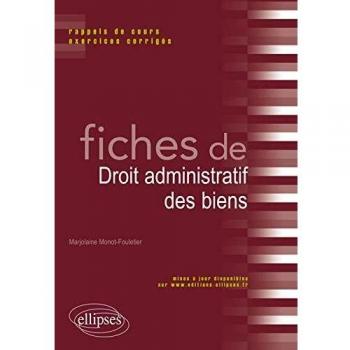 Fiches de Droit Administratif des Biens