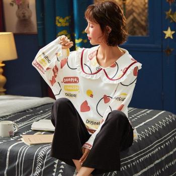 Long Sleeved Couples' Pajama Suit