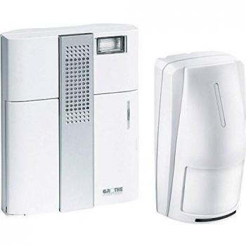 Grothe Funkklingel Komplett-Set mit Bewegungsmelder 43315 Mistral 300M