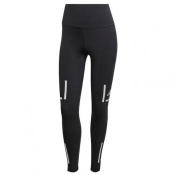 Damen Adidas Ultimate Reflective Leggings Schwarz M – Reflektierend, ¾ Länge