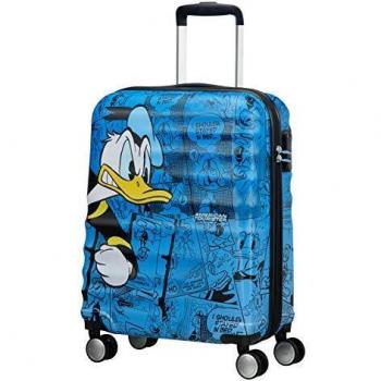 American Tourister Wavebreaker Bagaglio a Mano Disney, Spinner S (55 cm)