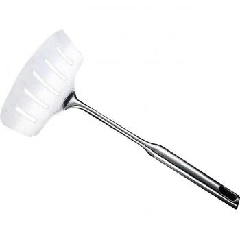 Utensilio Versátil: Espátula y Pala de Acero Inoxidable para Barbacoa