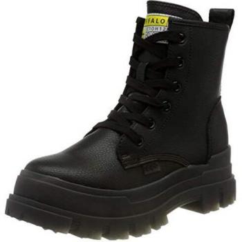Buffalo Aspha Rld, Stivali alla Moda Donna, Nero, 41 EU