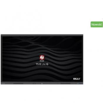Monitor Interattivo Led 75 Avtek Touchscreen 8 Lite G 4K Ultra HD 8GB/128GB Nero