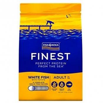 Fish4Dogs Ocean White Fish Large