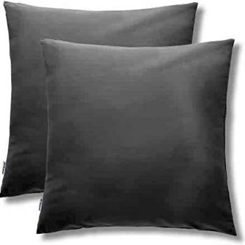 Housse de coussin 100% coton, anti‑acariens, pour lit et fauteuils