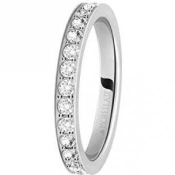 Anillo Morellato para mujer en acero y cristales SNA41016