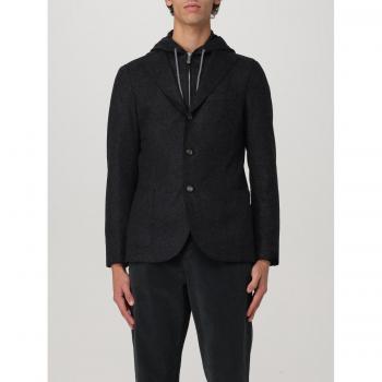 Eleventy Blazer Uomo Nero Taglia 52