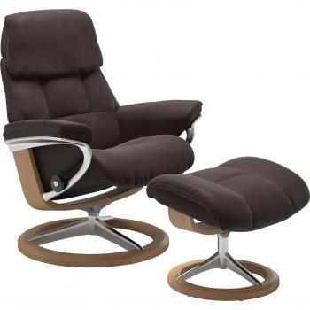 Hocker STRESSLESS Ruby – Signature Base, Eiche Gestell