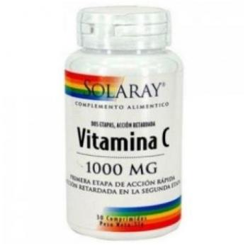 Vitamina C 1000mg tamaño pequeño 30 comprimidos