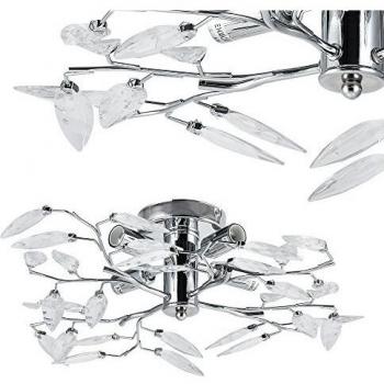 Kira Chrome Ceiling Lamp